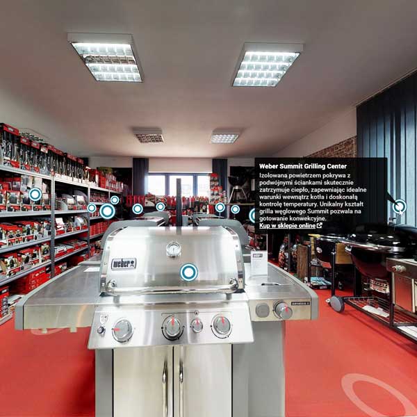 wirtualny spacer showroom