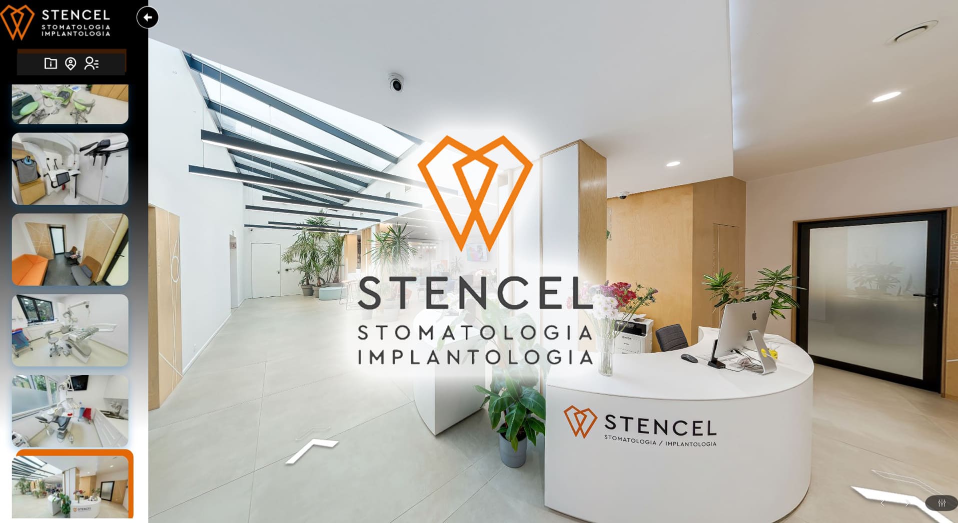 Spacer 360 stopni w centrum stomatologi, dentysta Spacer 360 stopni Kraków optyk