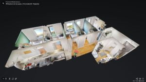 wirtualny spacer 3d mieszkanie pokoje na wynajem