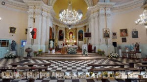 wirtualny spacer Kościł świetego Wita w Karczewie