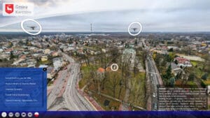 wirtualny spacer miasto Karczew