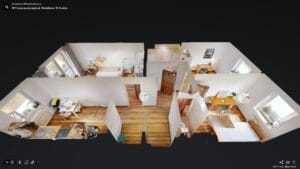 wirtualny spacer mieszkanie pokoje na wynajem