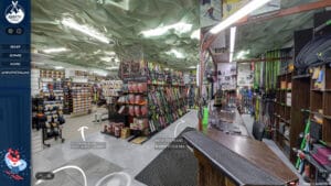 wirtualny spacer narty Poznań sklep serwis komis