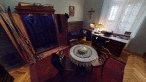 wirtualny spacer pokój Karola Wojtyły