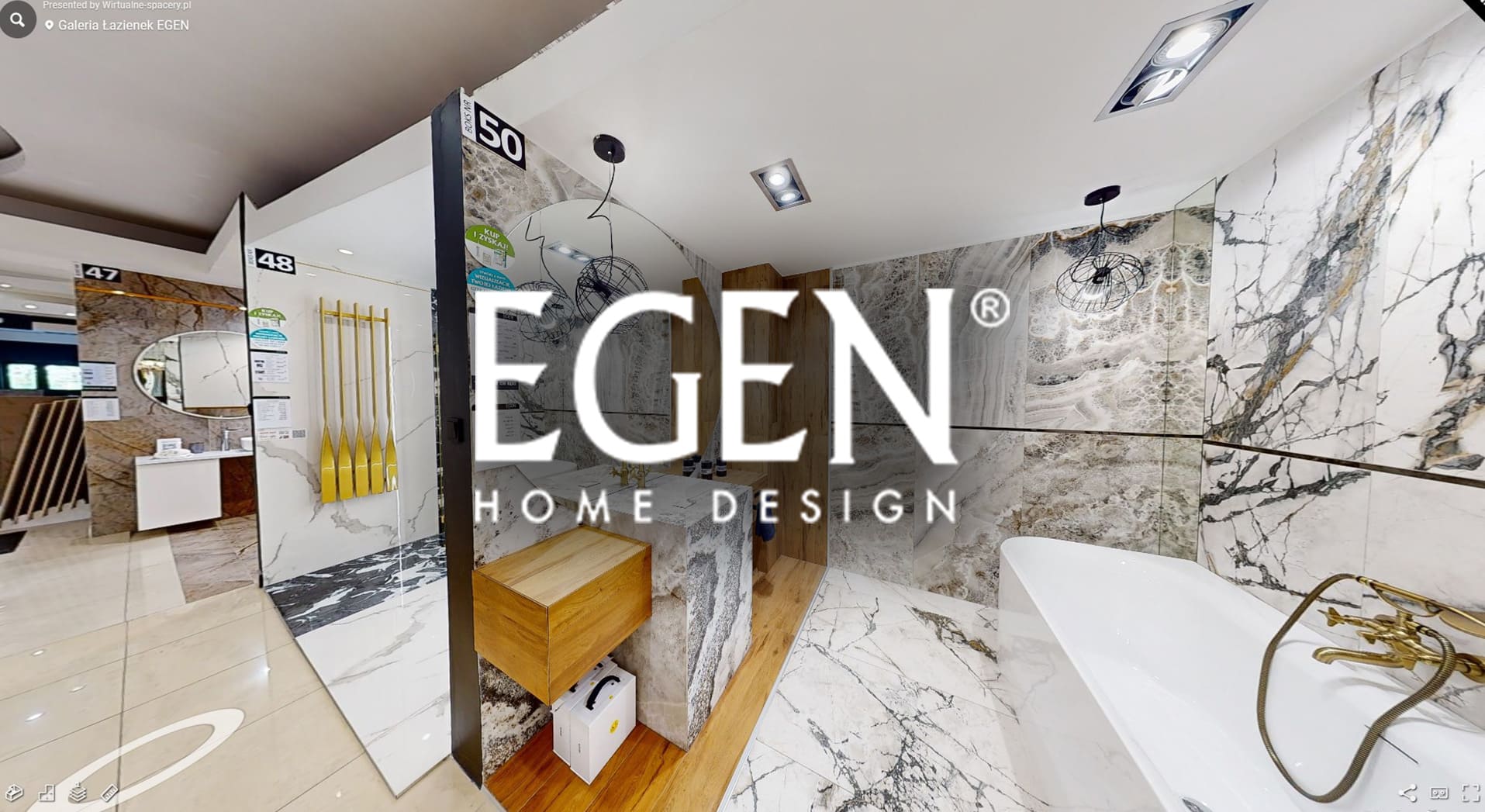 Egen-salon-łazienek-model-3D-wnętrza model 3D wnętrza