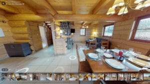 wirtualny spacer góralski domek