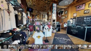 wirtualny spacer hard rock cafe w Krakowie