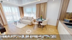wirtualny spacer mieszkanie na sprzedaż Kielce