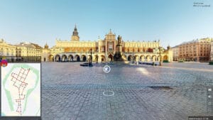 wirtualny spacer rynek Kraków