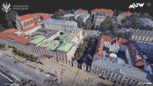 wirtualny spacer Uniwersytet Warszawski