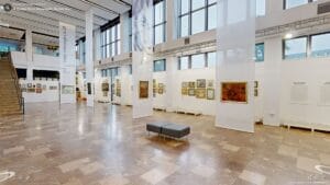 digitalizacja wystawy prac artystów w NCK Kraków