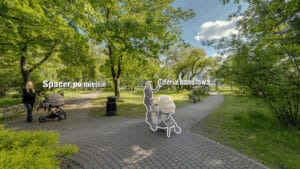 wirtualna prezentacja vr wózek gondolowy