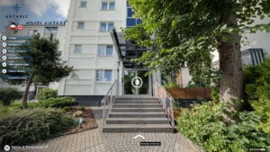 wiirtualny spacer po hotelu Antares w Gdyni