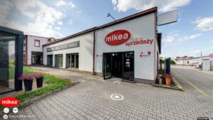 wirtualny spacer Mikea Tychy salon okien drzwi