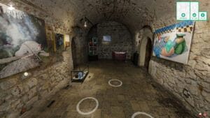 wirtualny spacer po wystawie w galerii Subteria w Krakowie