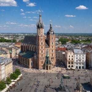 Wirtualny spacer firma Kraków