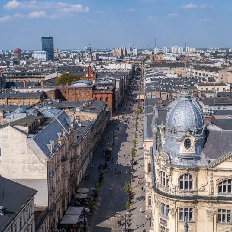 Wirtualny spacer firma Łódź