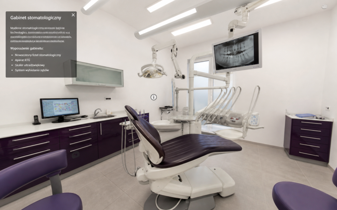 Wirtualny spacer 3DVista w praktyce: Przykład prezentacji gabinetu dentystycznego