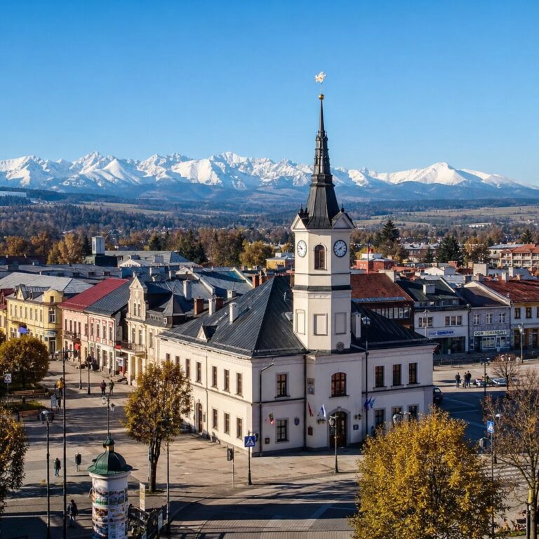 Wirtualny spacer firma Nowy Targ