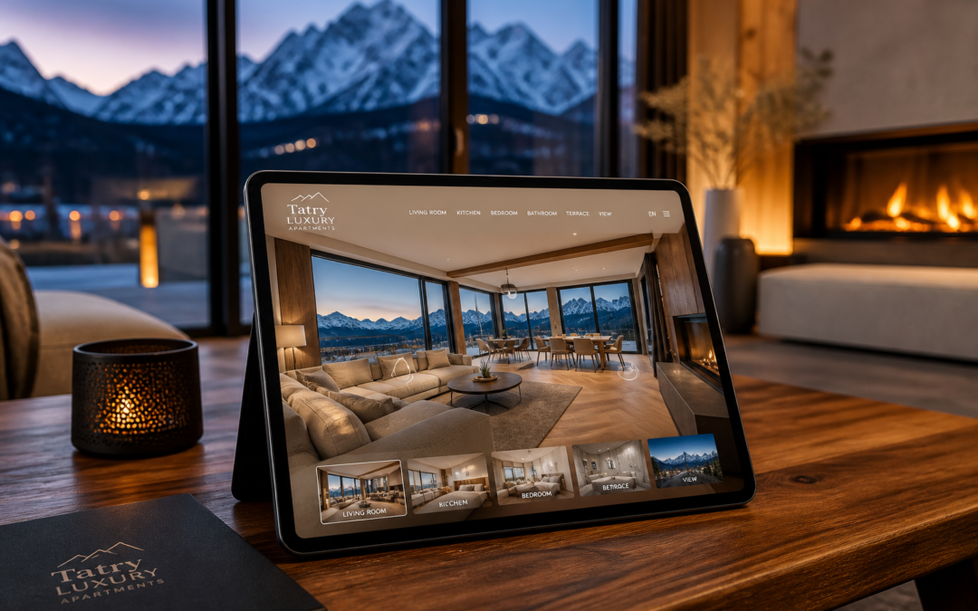 Wirtualny spacer 360° – Projekt: Apartamnet Kościelisko | Branża: Turystyka | Miasto: Kościelisko | Cel: Wzrost liczby r