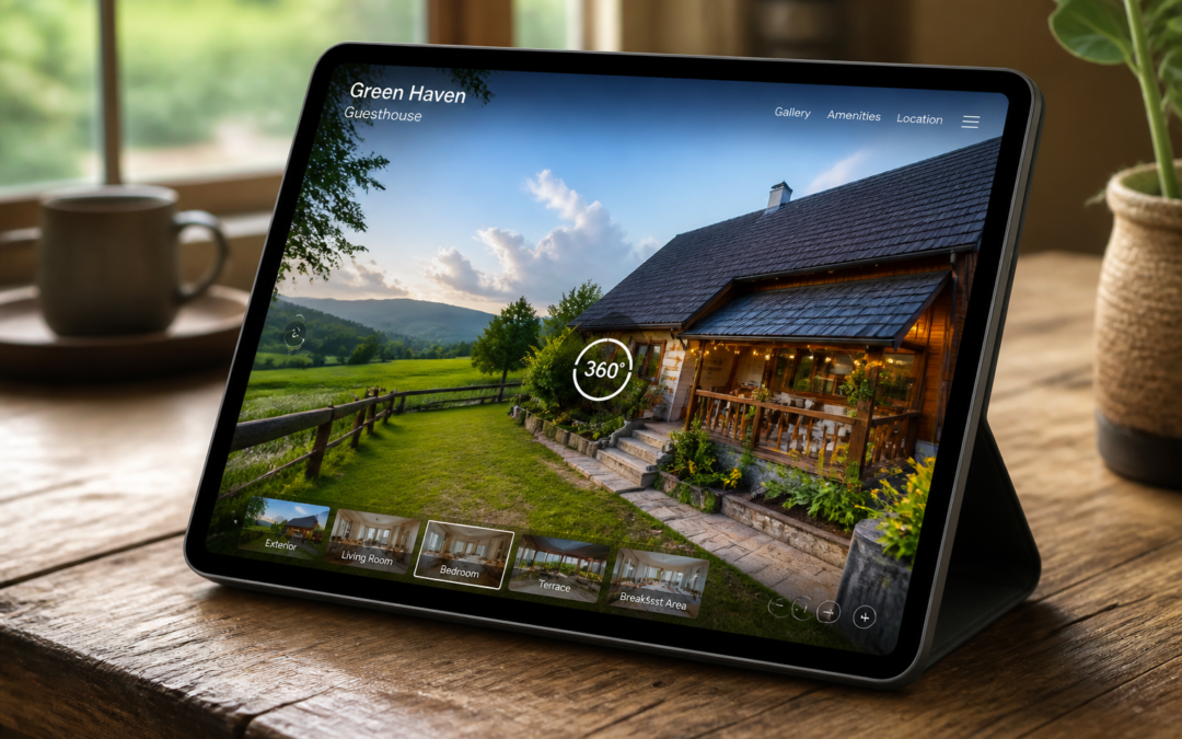 Wirtualny spacer 360° – Projekt: Gospodarstwo agroturystyczne | Branża: Edukacja & Uczelnie | Miasto: | Cel: Promocja of