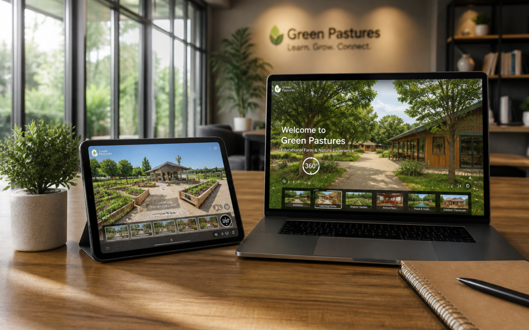 Wirtualny spacer 360° – Projekt: Gospodarstwo agroturystyczne | Branża: Edukacja & Uczelnie | Miasto: Nie podano | Cel: