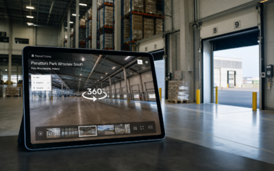 Wirtualny spacer 360 dla przemysłu i logistyki: Case Study hali magazynowej 7R w Kątach Wrocławskich w technologii 3DVista