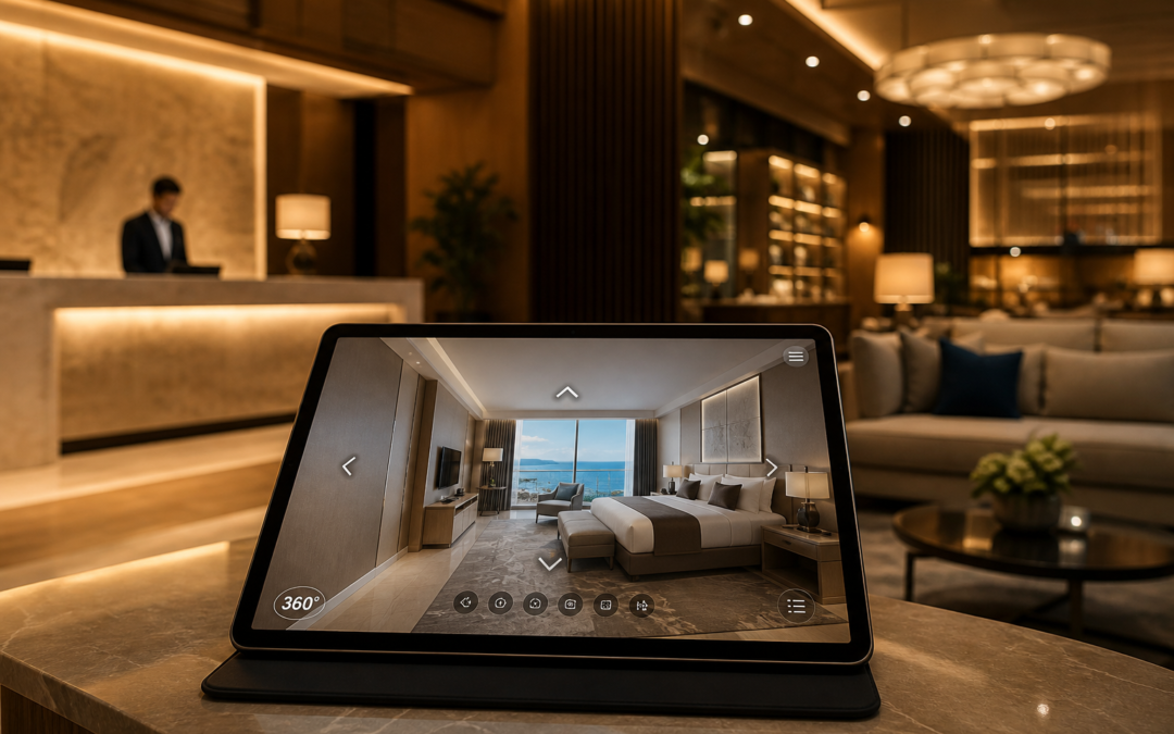 Wirtualny spacer 360° – Projekt: Hotel Malinowy dwór | Branża: Showroom | Miasto: Nie określono | Cel: Zwiększenie atrak