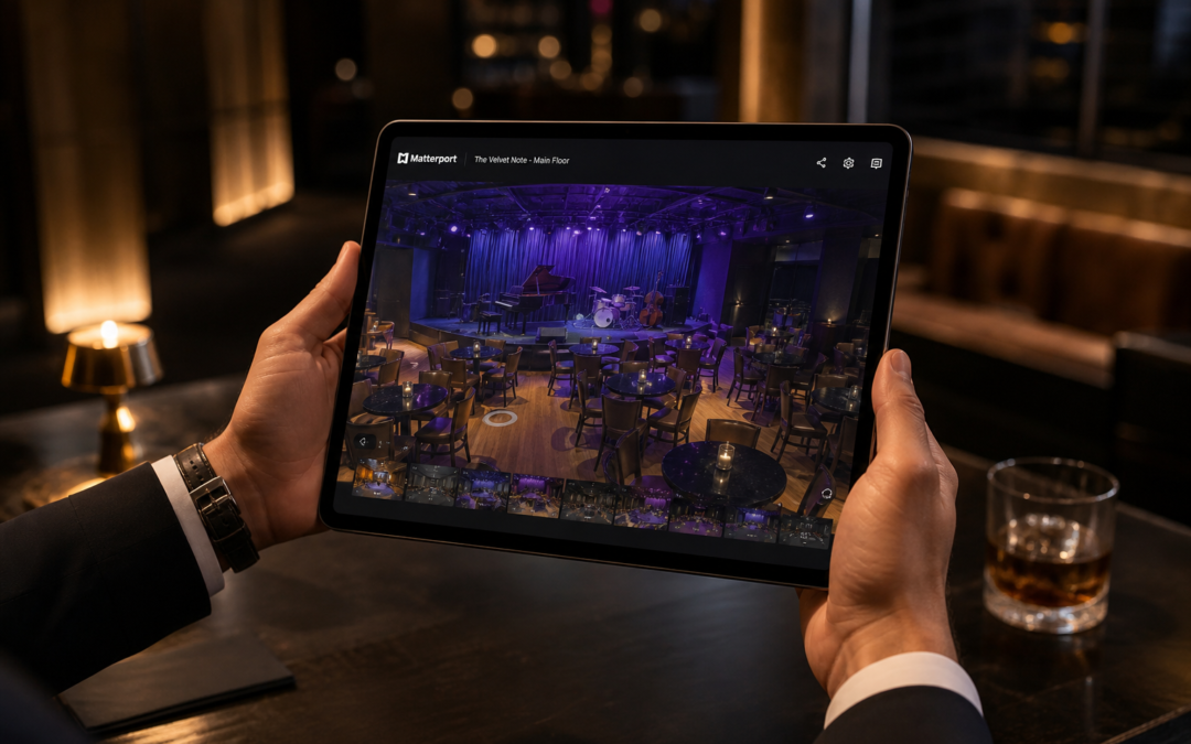 Wirtualny spacer 360° – Projekt: Klub muzyczny Chicago Live Music | Branża: Handel | Miasto: Kraków | Cel: Przyciągnięci