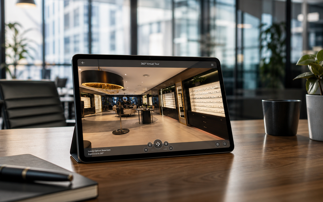 Wirtualny spacer 360° – Projekt: Optyk Ziko | Branża: Handel | Miasto: Nie określono | Cel: Zwiększenie zaufania klientó