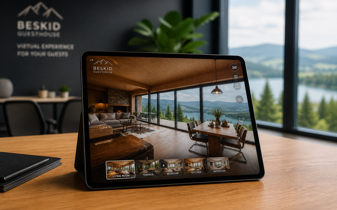 Wirtualny spacer 360° – Projekt: Pensjonat Bajka Międzybrodzie Żywieckie | Branża: Turystyka | Miasto: Międzybrodzie Żyw
