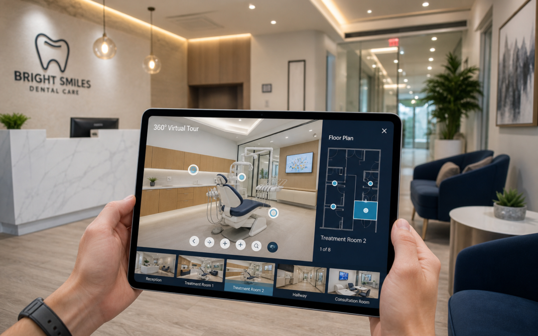 Wirtualny spacer 360° – Projekt: Stencel gabinety dentystyczne | Branża: Medycyna & Zdrowie | Miasto: Nie podano | Cel: