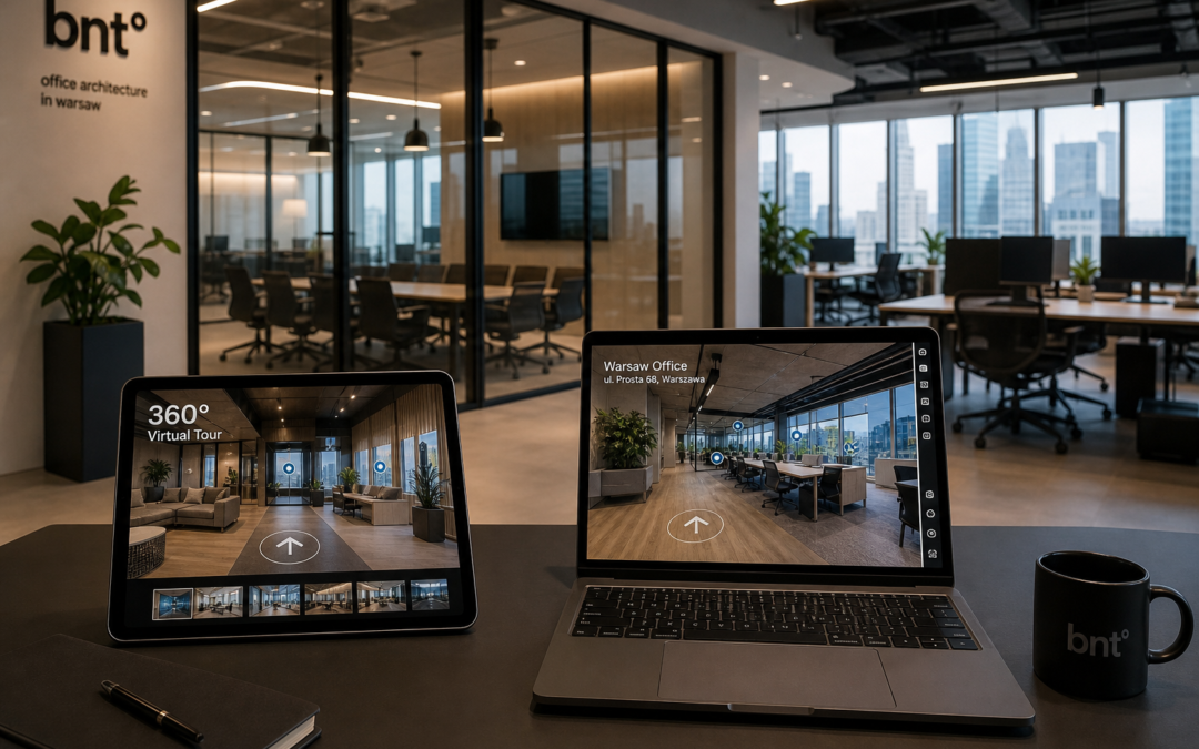 Wirtualny spacer 360 dla przedsiębiorstwa B2B w Polsce: Biuro Dell Warszawa