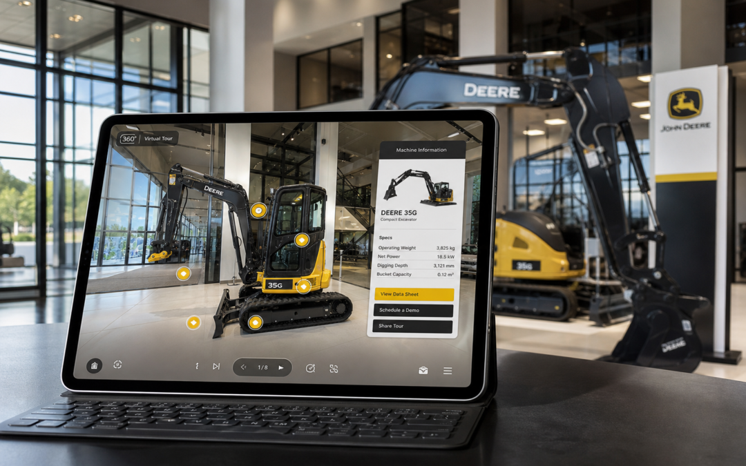 Wirtualny spacer 360° – Projekt: showroom | Branża: Showroom | Miasto: Nie określono | Cel: Prezentacja nowoczesnego sho