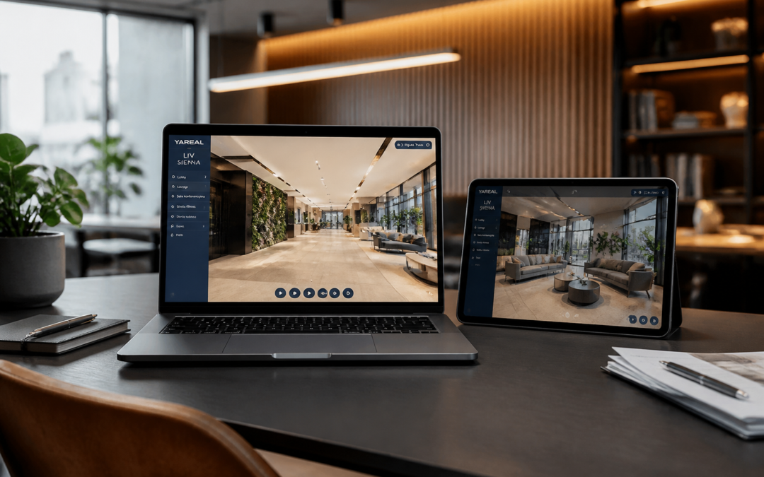 Wirtualny spacer 360° – Projekt: Showroom Emi maszyny salon płyt meblowych | Branża: Handel | Miasto: Nie określono | Ce