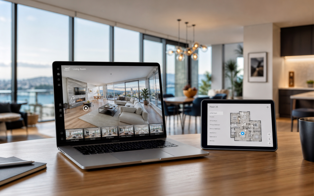 Wirtualny spacer 360° – Projekt: Wizualizacja mieszkania | Branża: Nieruchomości | Miasto: Nie określono | Cel: Przyspie